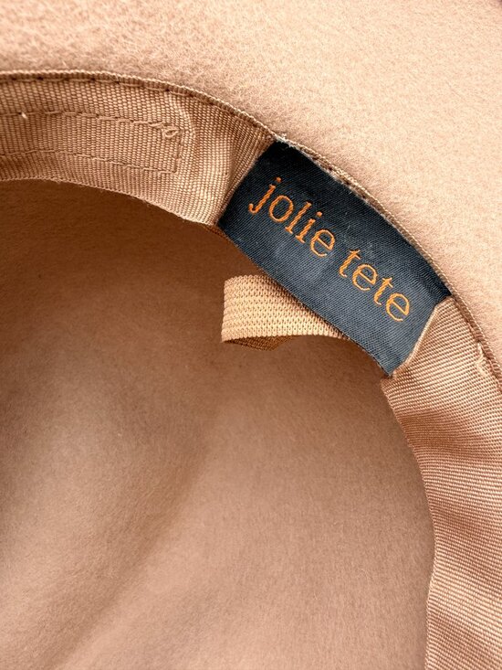 Jolie Tete Hand Painted Wool Western Fedora Hat main image 8